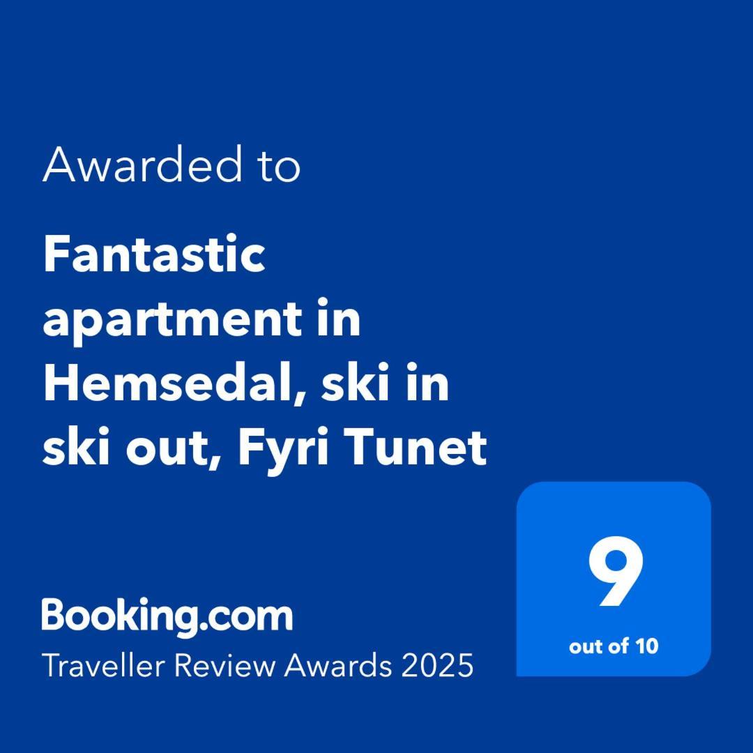Fantastic Apartment In Hemsedal, Ski In Ski Out, Fyri Tunet 外观 照片