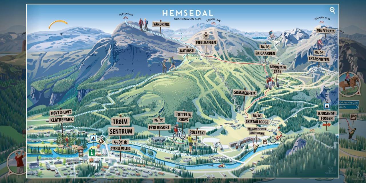 Fantastic Apartment In Hemsedal, Ski In Ski Out, Fyri Tunet 外观 照片